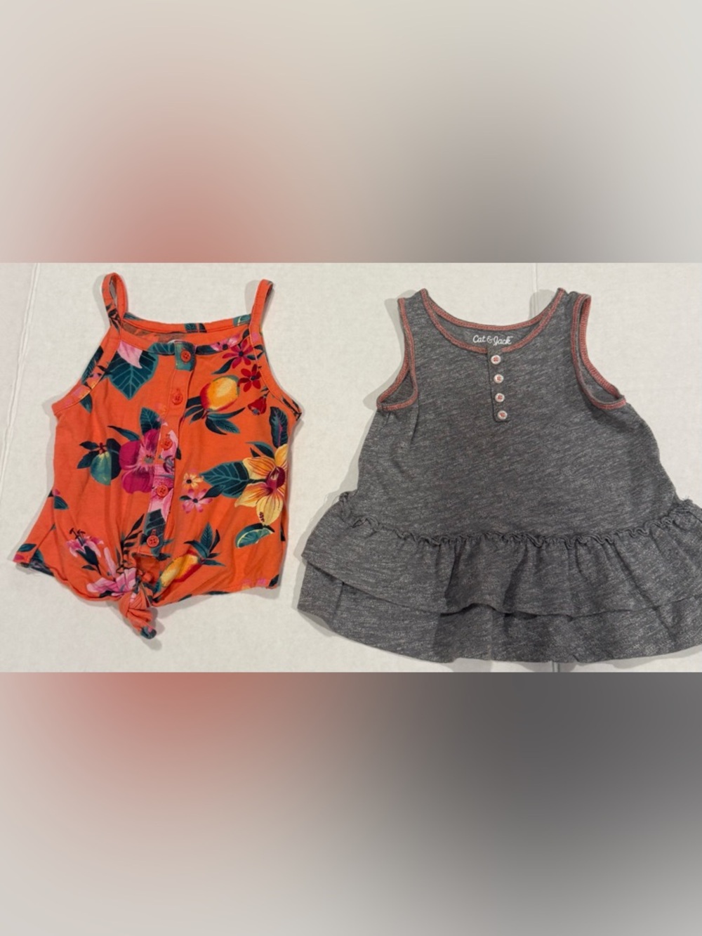 Toddler Girl Summer Tank Top Bundle Old Navy Cat & Jack 18–24M